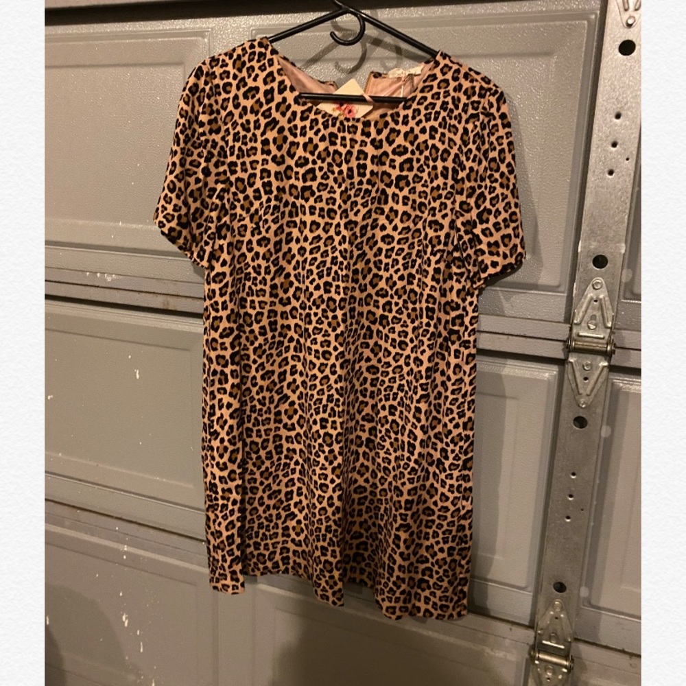 Cheetah Print Dress